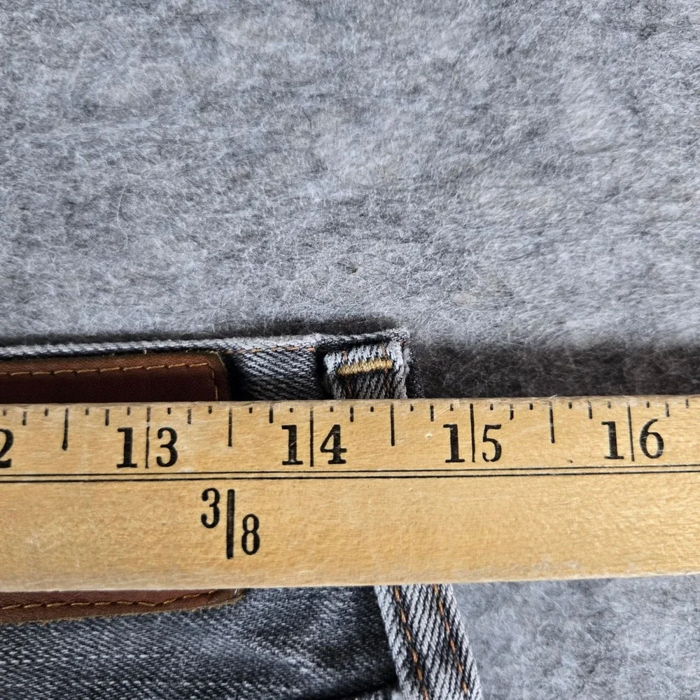 Uniqlo Mens Black S-003 Straight Leg Jeans 29x32